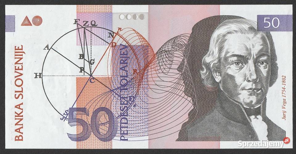 SŁOWENIA 50 TOALARJEV 1992 UNC łódzkie Łódź