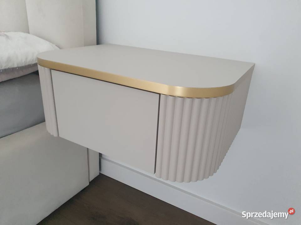 ELEGANCKA SZAFKA NOCNA AURORA WISZĄCA NOWOCZESNY 20cm Gierałtowiczki