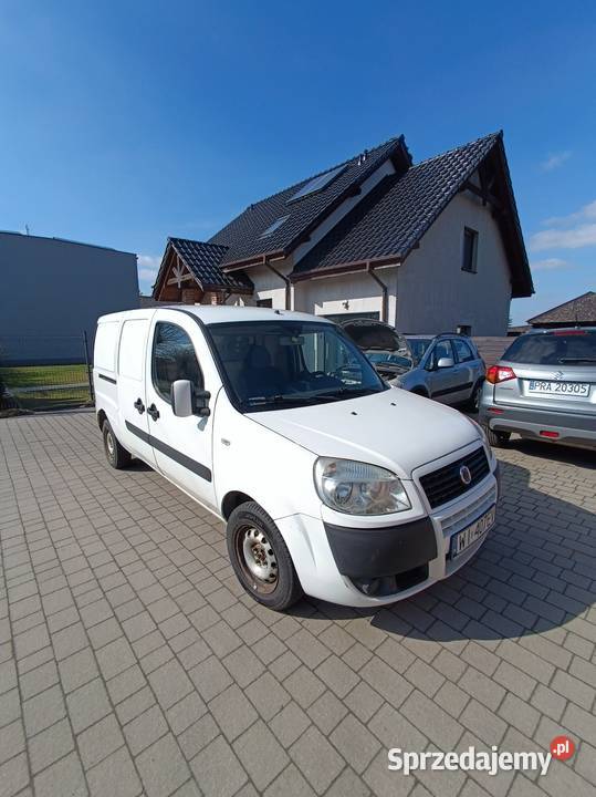 Fiat Doblo Maxi 13 Multijet 2008r klima hak 1300cm3 Książ Wielkopolski