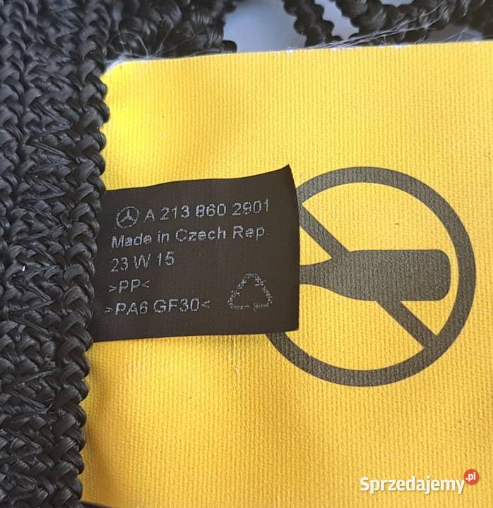 Siatka Bagażnika Mercedes Klasa E W213 C W205 dolnośląskie sprzedam