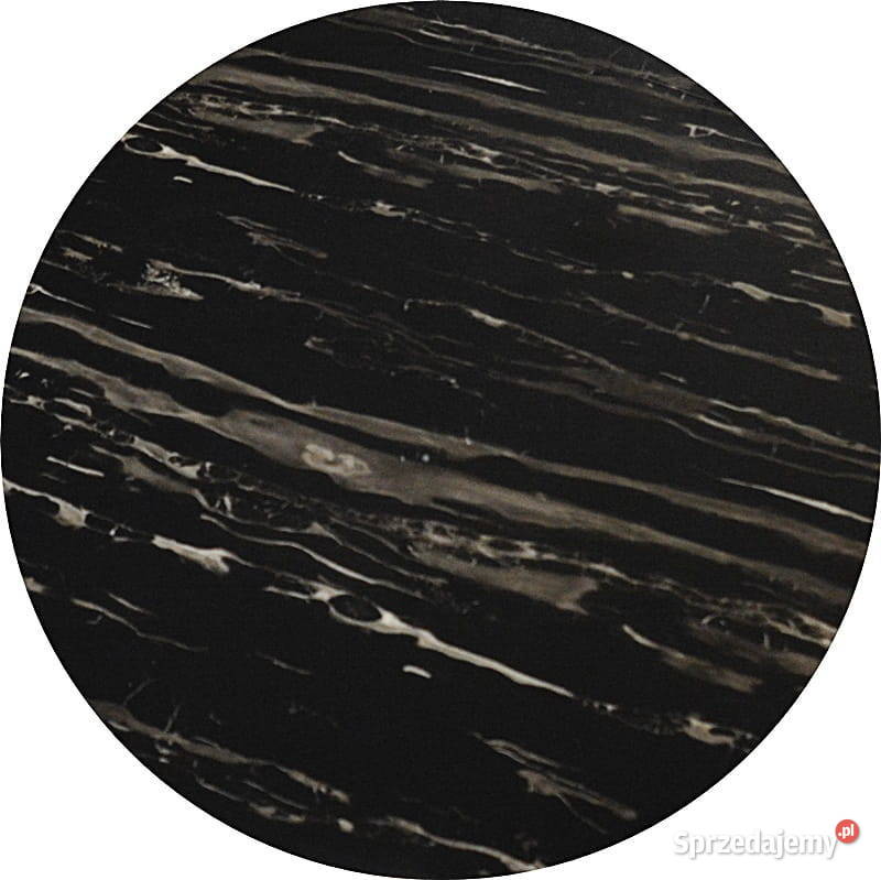 Stół glamour Belmont okrągły 130x75 blat 75cm Warszawa