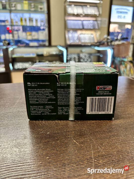 Akumulator Parkside 20V 2Ah Fabrycznie Elbląg
