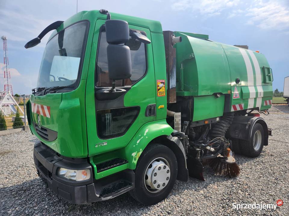 Renault Midlum Zamiatarka Johnston 2010 Szczotki Sierakowice
