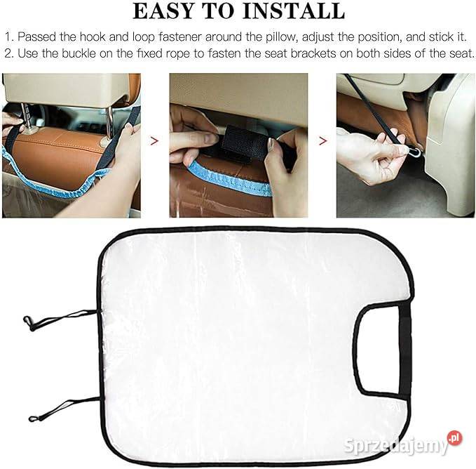 Mata ochronna na tył fotela w samochodzie mazowieckie Płock