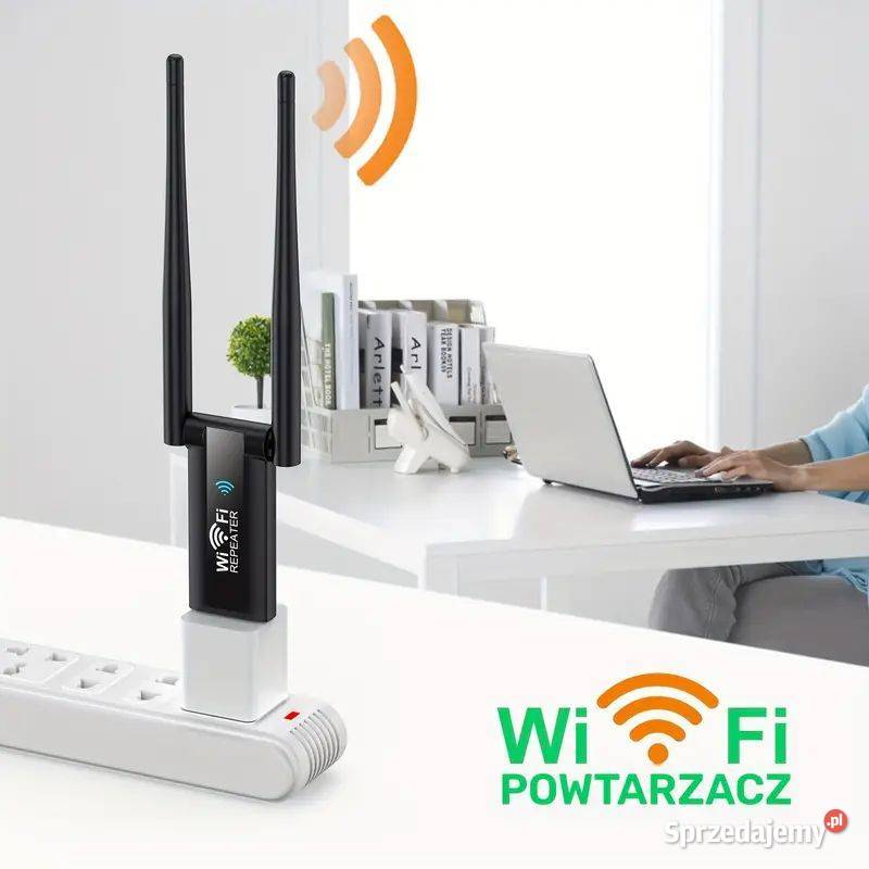 Wzmacniacz Wi Fi FastEthernet 100Mbit Swarzędz sprzedam