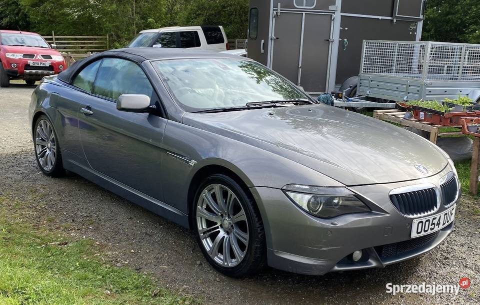 Angliki BMW 630i Sport Kabriolet 2005 Chojnice
