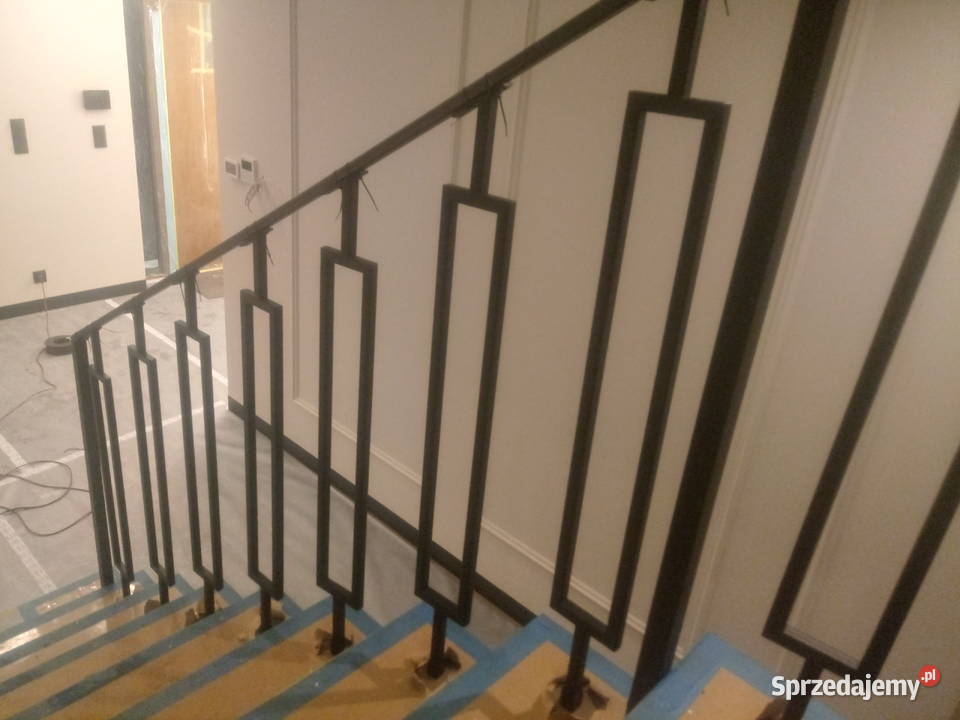 Tralki do balustrad metalowe 80cm Białystok