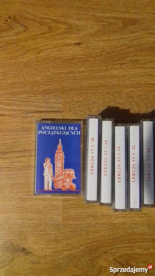 Kasety do angielskiego Pozostałe Iława sprzedam