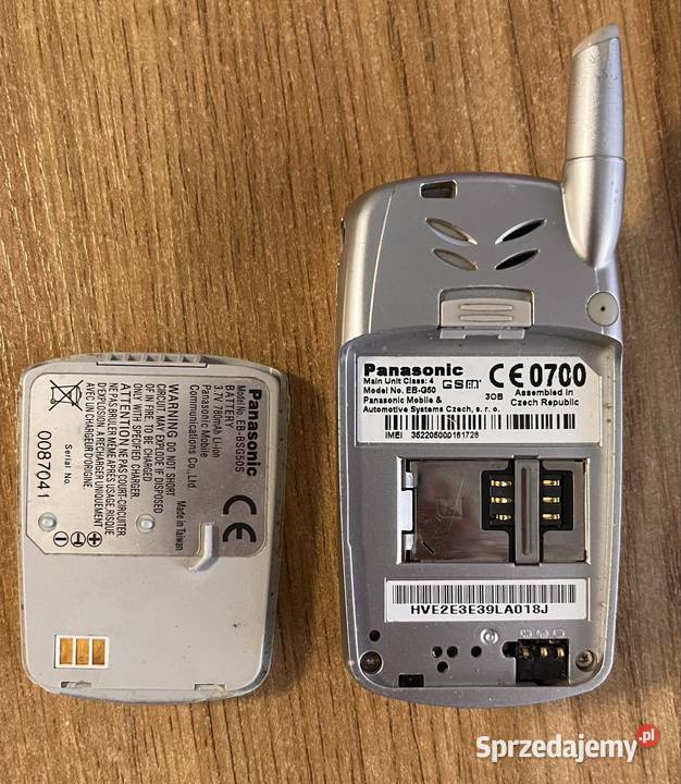Panasonic EB G50 Kolekcjonerski telefon kujawsko-pomorskie Grudziądz