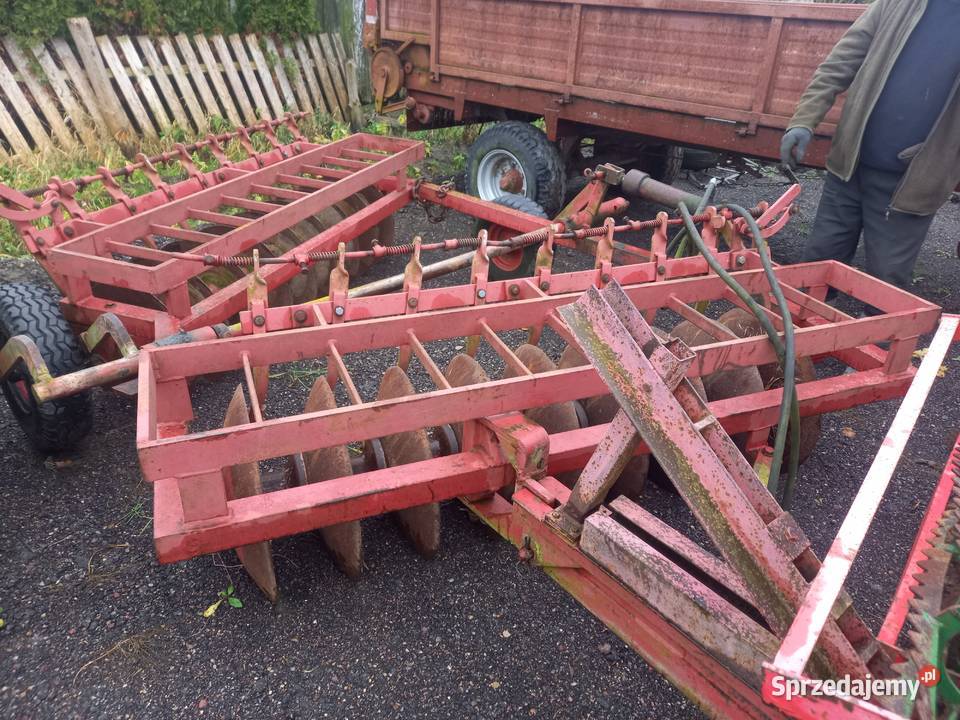 Talerzówka 2x9 ciągana lubelskie Biała Podlaska