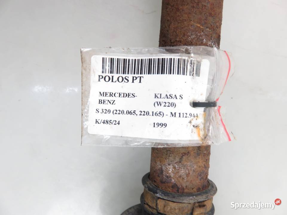 PÓŁOŚ LEWA TYLNA MERCEDES W202 C 200