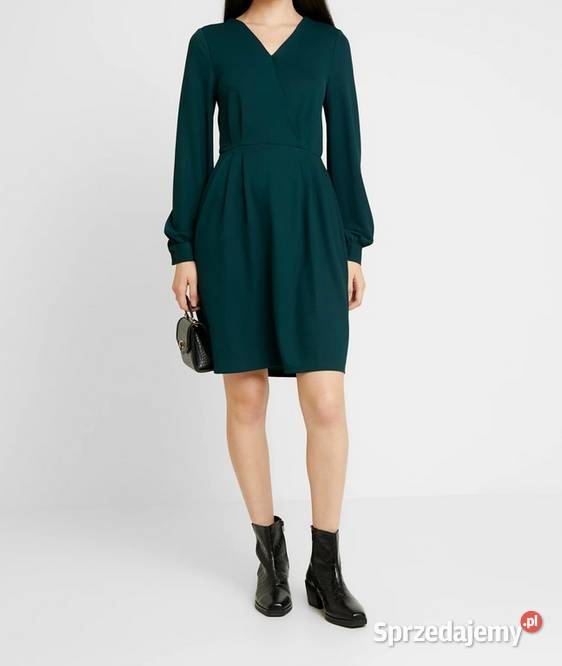 ONLY SUKIENKA BUTELKOWA ZIELEŃ ELEGANCKA 34 XS Kalisz