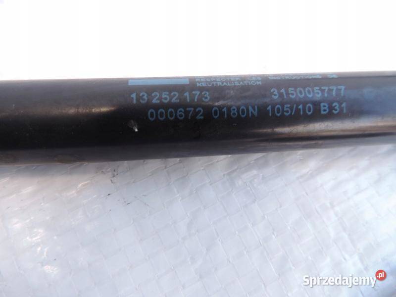 SIŁOWNIK MASKI OPEL INSIGNIA A 13252173 sprzedam