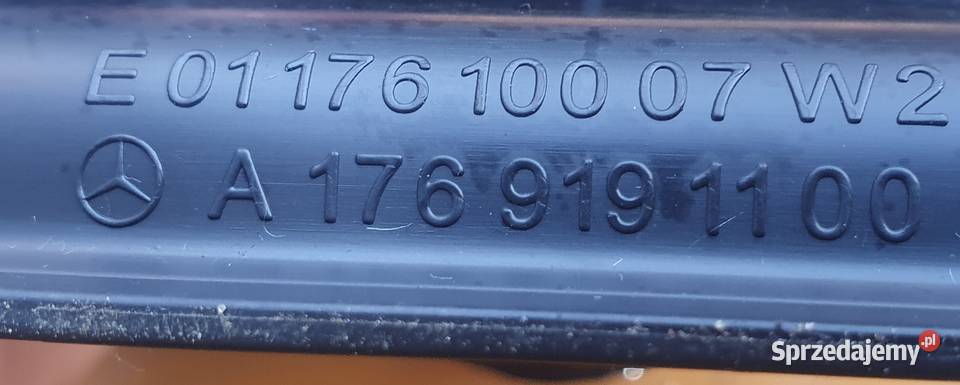 MERCEDES CLA C117 OSŁONY OSŁONA SIEDZIEŃ Osłony i zaślepki Radom