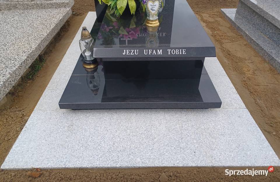 Płyty granitowe na cmentarz granit obrzeża Ostrów Wielkopolski