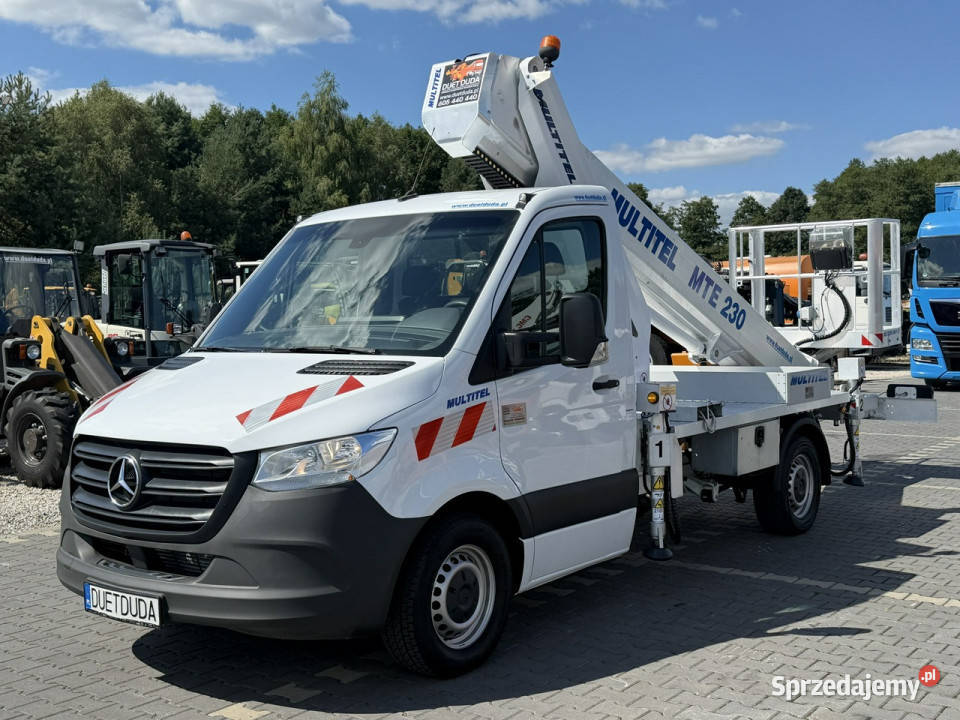 Mercedes Sprinter Podnośnik Koszowy 23m MULTITEL świętokrzyskie