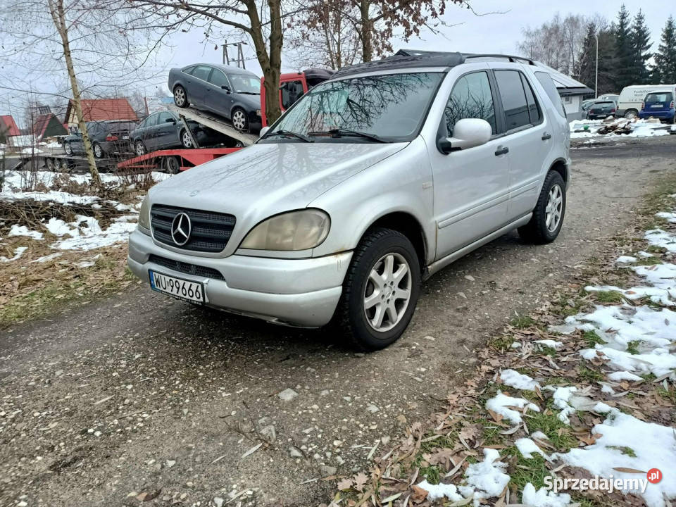 Mercedes ML 430 Mercedes Ml 43 BG 272 01r srebrny Tarnów