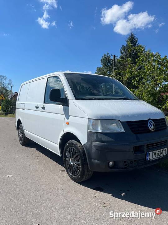 Volkswagen T5 25tdi 4motion 4x4 kurtyny powietrzne Volkswagen Tomaszów Lubelski sprzedam