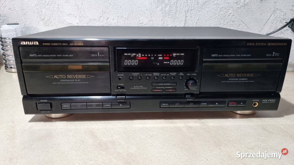 Magnetofon catette deck Aiwa ADWX828 AD WX 828 wielkopolskie Międzychód
