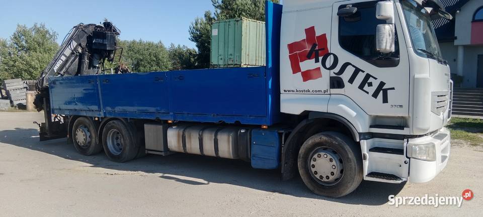 Renault 6x2 HDS Dźwigi samochodowe podkarpackie Rzeszów sprzedam