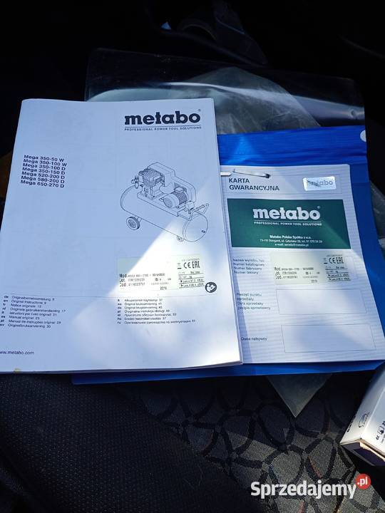 Sprężarka Metabo Mega 650270D mazowieckie Przytyk