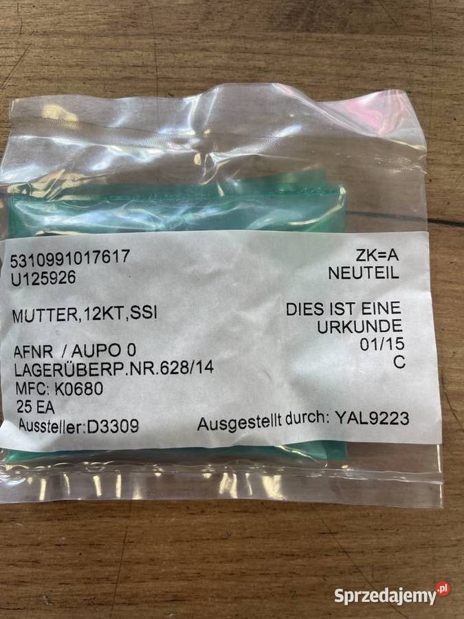 Steel Nut Boeing BACN10HR4CS NSN 5310005261248 Rydułtowy