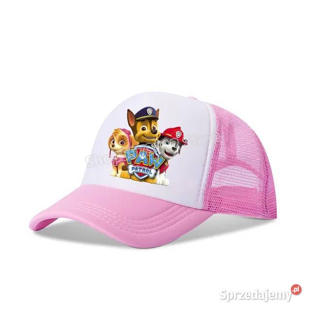 Czapka z daszkiem Psi Patrol Siatka Różowa AS Płock