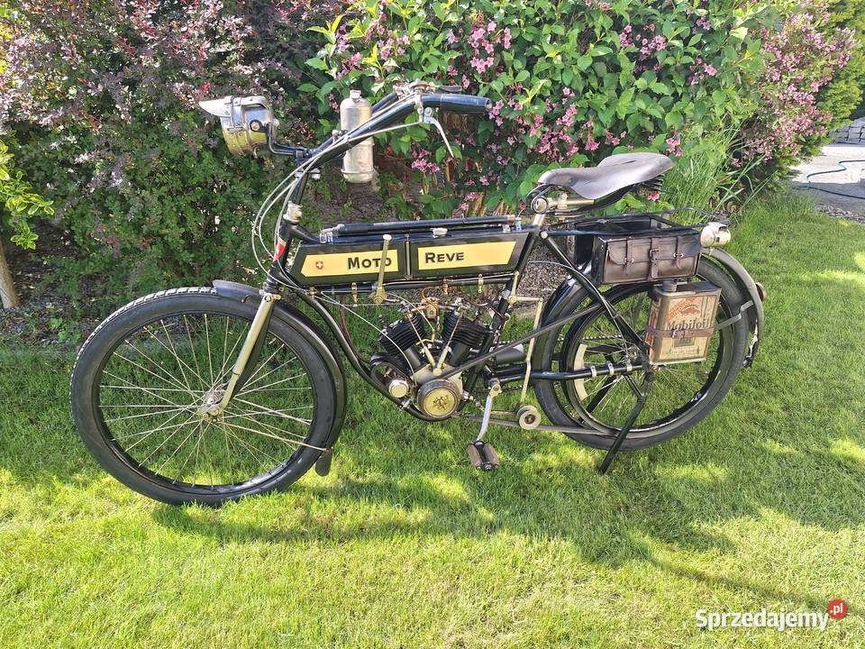 Szwajcarski Motocykl Moto Rewe Typ C Rok produkcji 1912 sprzedam