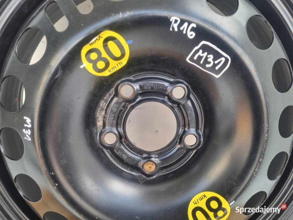 KOŁO DOJAZDOWE Opel Vectra C Astra H dojazdówka