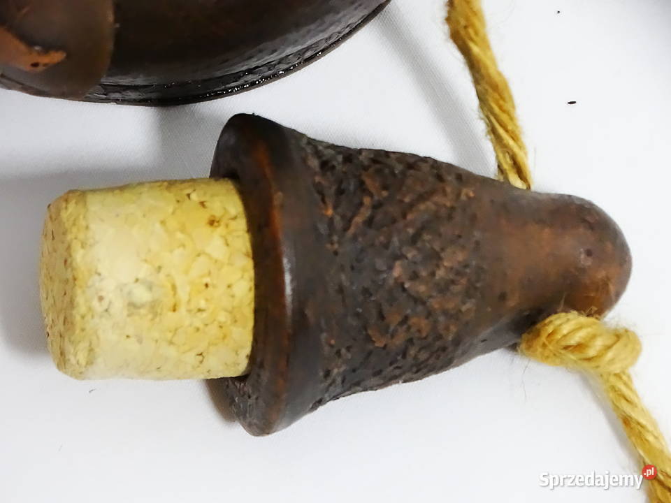 Myśliwski dzbanek ceramiczny dekoracyjny motyw Pozostałe Biłgoraj