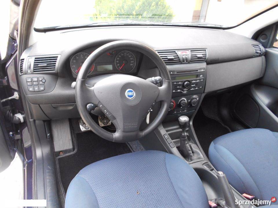 Fiat Stilo 16 Benzyna 3 drzwi KLIMA TEMPOMAT 150 niebieski sprzedam