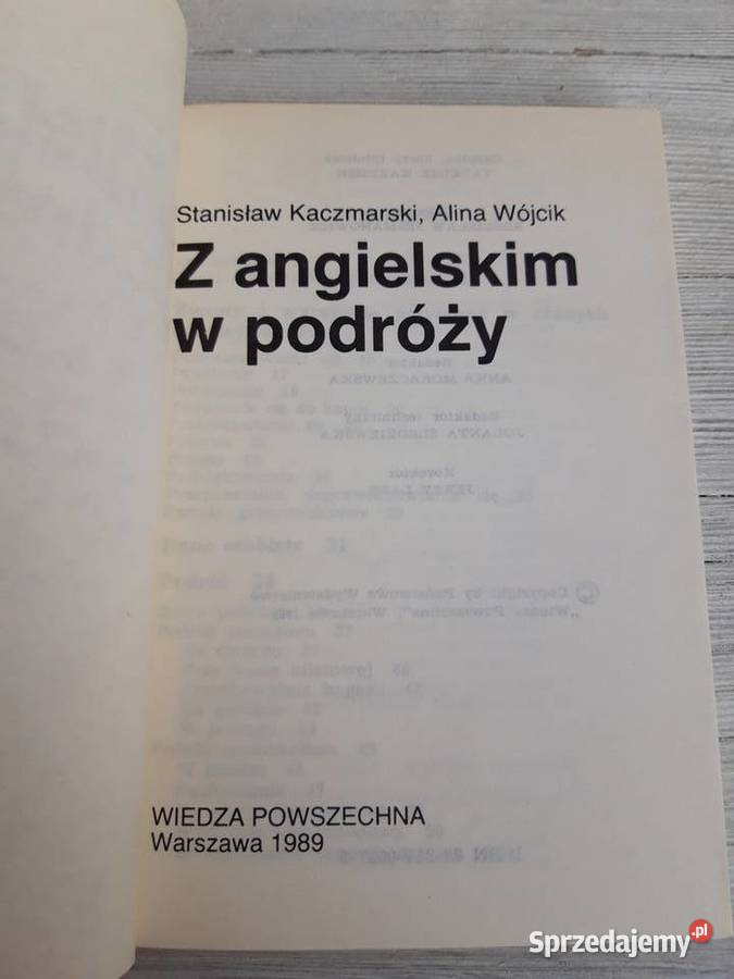 Z Angielskim w podróży rozmówki Stanisław Bielsko-Biała