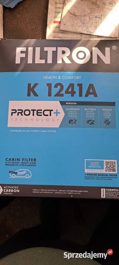 Nowy filtr kabinowy K 1241A Suwałki sprzedam