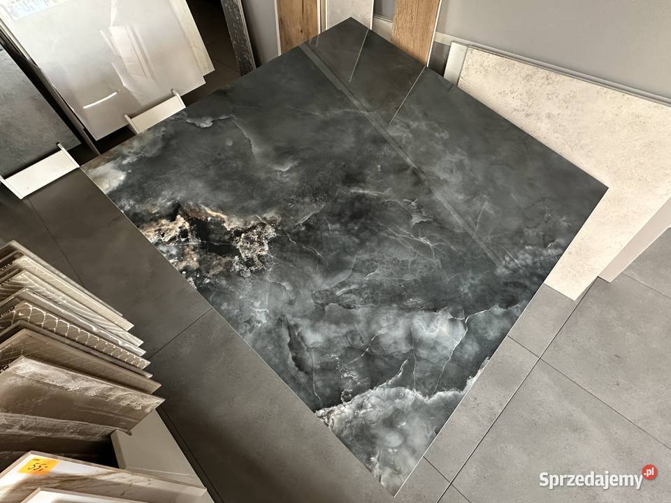 PŁYTKA gres AQUAMARINE BLACK POLER 1198X1198 GAT