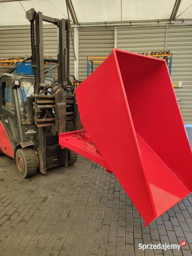 Kontener samowyładowczy TK 1500 Koleba 1500L Magazynowanie łódzkie Kleszczów