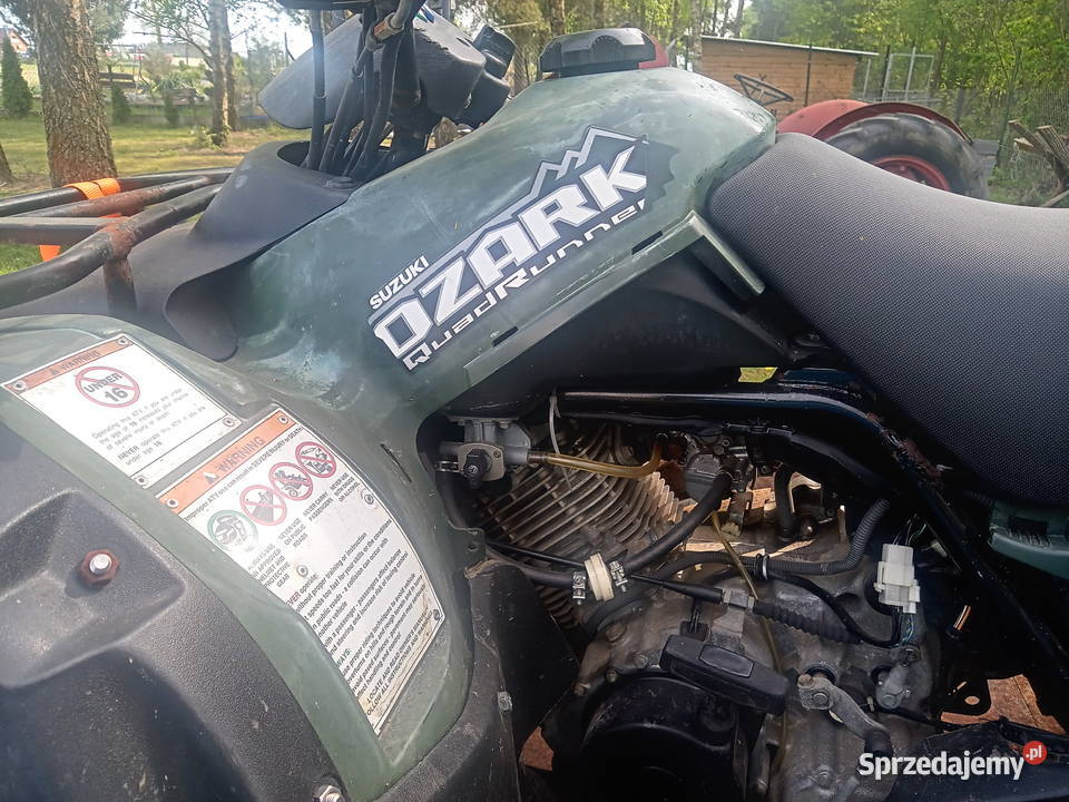 sprzedam quada suzuki 250 zamiana mazowieckie Węgrów sprzedam