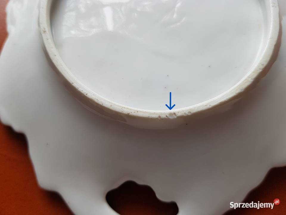 6 x stare porcelanowe konfiturówki w kształcie Porcelana i szkło Dąbrowa Górnicza