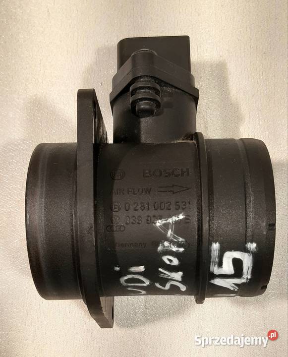 PRZEPŁYWOMIERZ VW AUDI SEAT SKODA 0281002531 osobowe Mielęcin