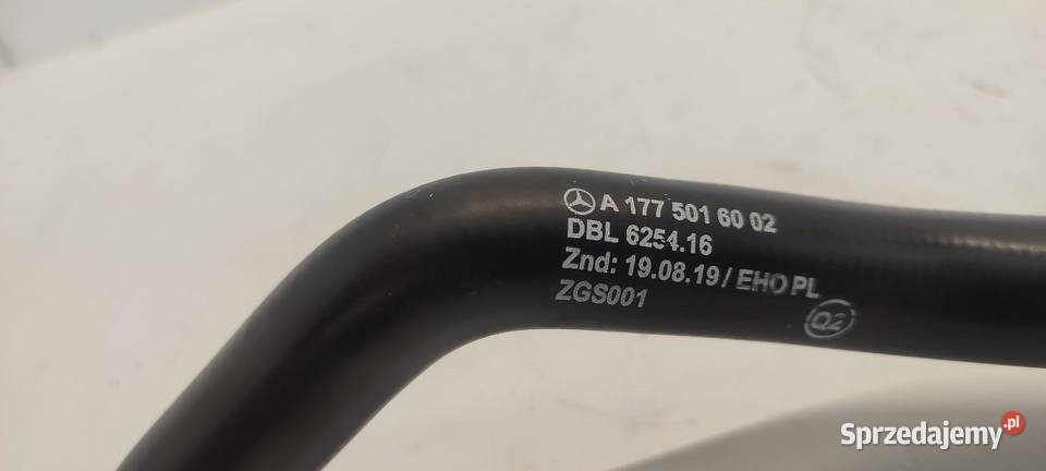MERCEDES W247 RURA PRZEWÓD WODY A1775016002 sprzedam