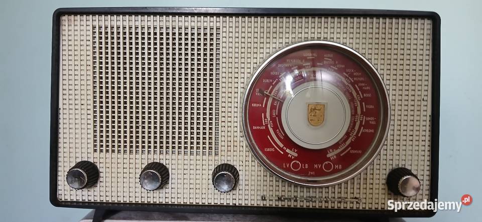 Radio lampowe firmy Philips Kraków