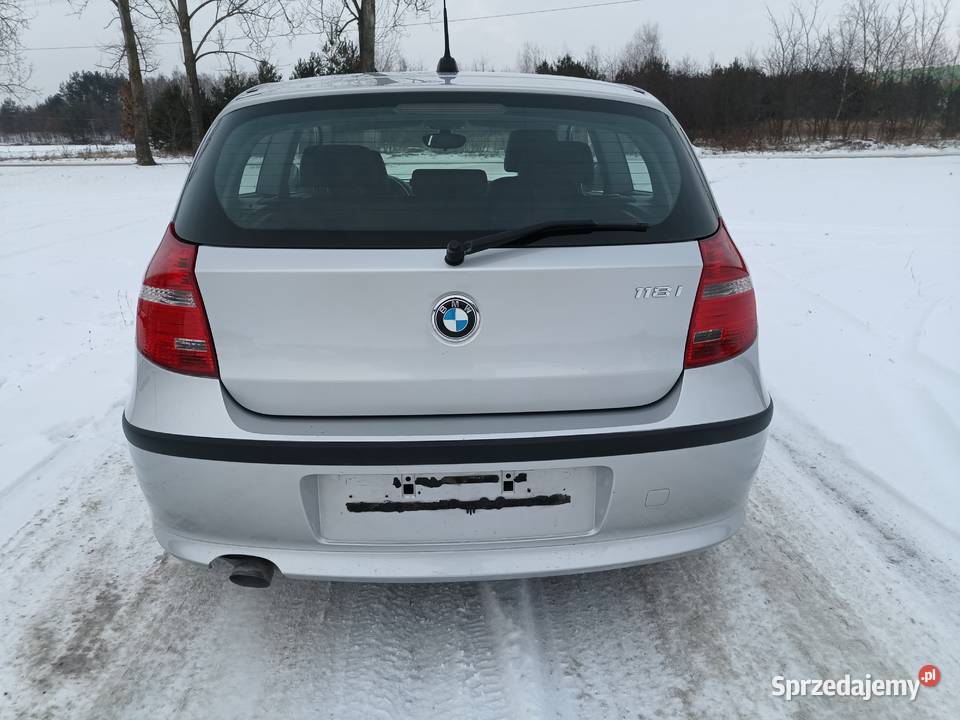 BMW 118i 20 143 6 biegów elektryczne lusterka Podkonice Miejskie