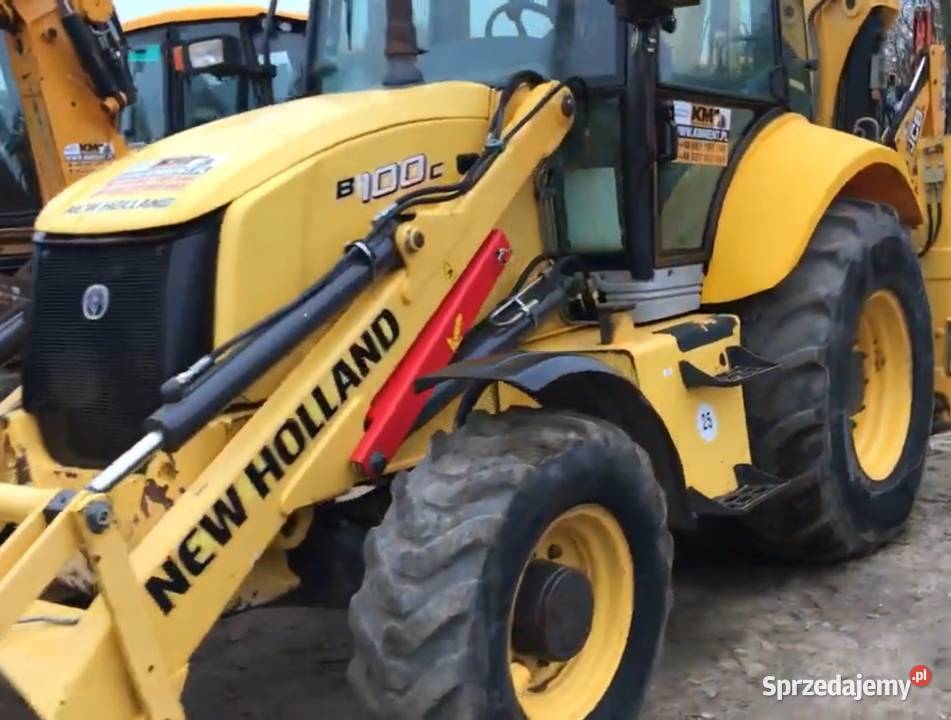 Koparko ładowarka holland b100c koparka 2014r Koparko ładowarki Koparko ładowarki Kroczyce