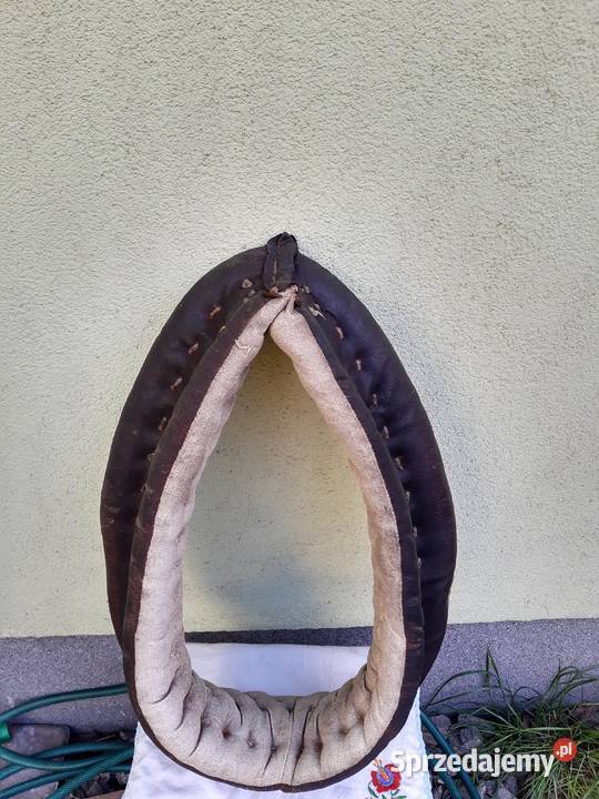 Zadbane chomąto krakowskie z podkładem odcienie brązowego Sułków sprzedam