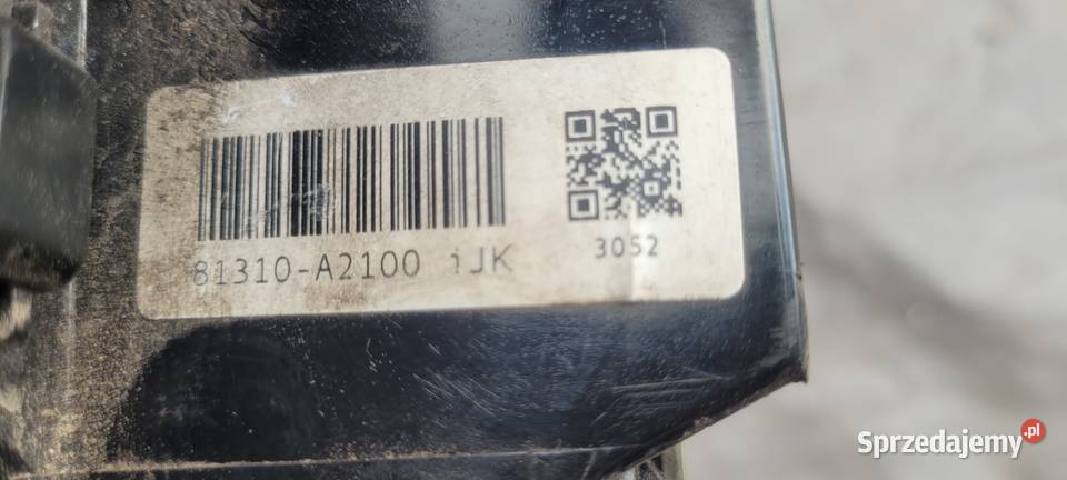KIA CEED II ZAMEK DRZWI LEWY PRZÓD 81310A2100 osobowe Zamki, wkładki i kluczyki Ruda Śląska