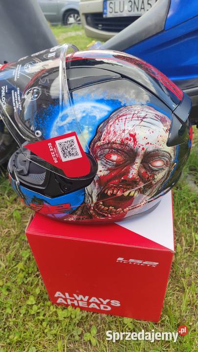 Kask LS1 Rapid II Super Malowanie Czaszka Kraków sprzedam