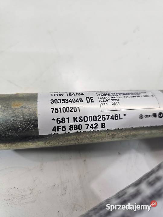 KURTYNA PRAWA AUDI A6 C6 SEDAN 4F5880742B sprzedam