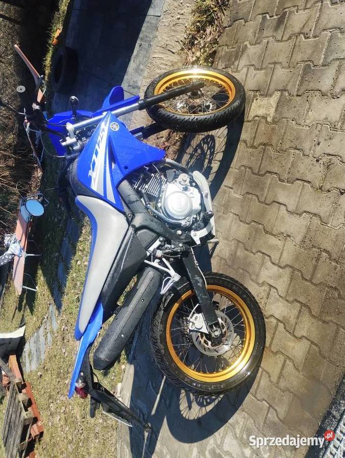 Yamaha xt 125 supermoto kat B stan idealny do nieuszkodzony śląskie Siewierz sprzedam
