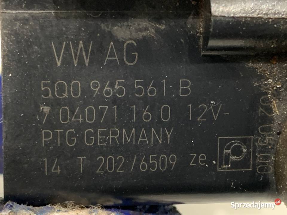 DODATKOWA POMPA WODY AUDI A3 8V 5Q0965561B 16 Układ chłodzenia sprzedam