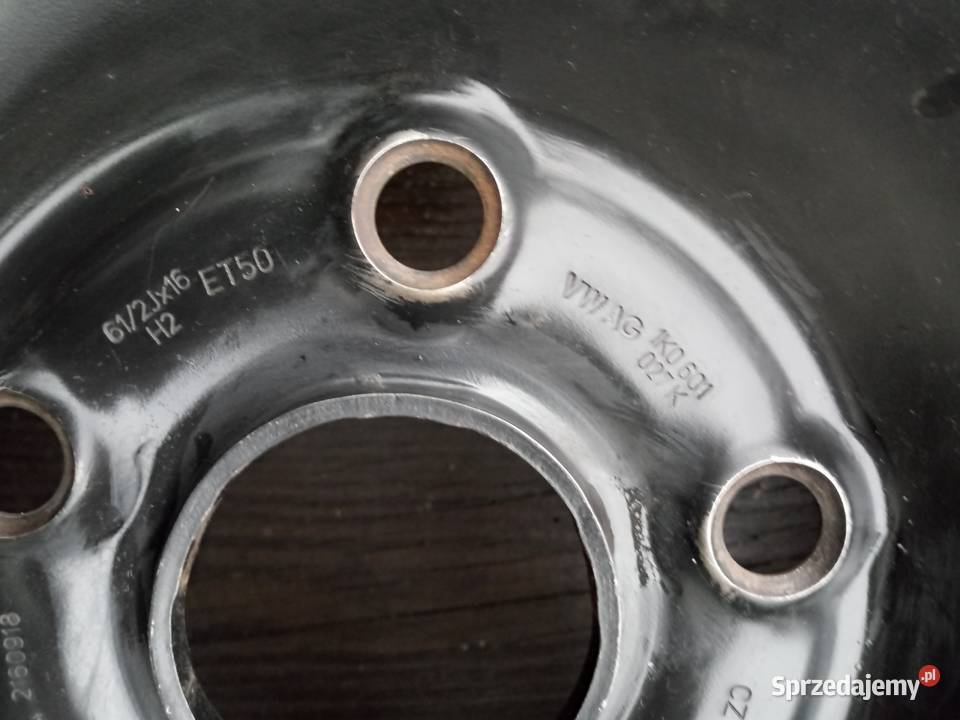 felga stalowa 16 5x112 et50 VW SKODA SEAT Lubicz Górny
