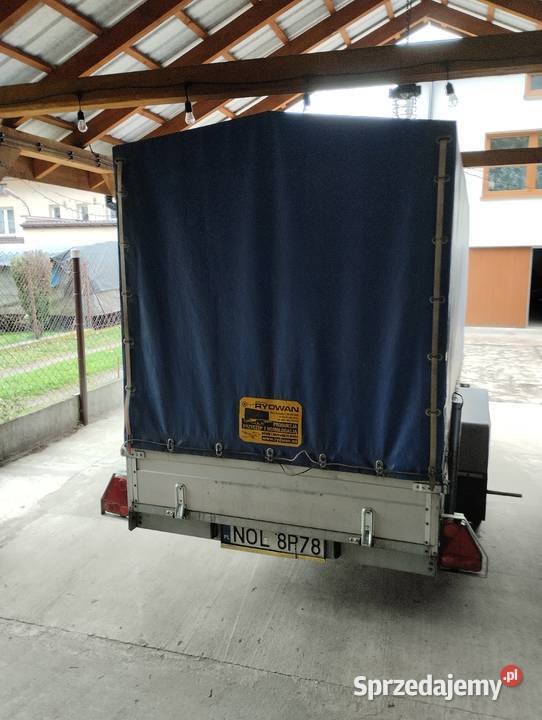 Przyczepka rydwan dwie osie okazja Góra Kalwaria